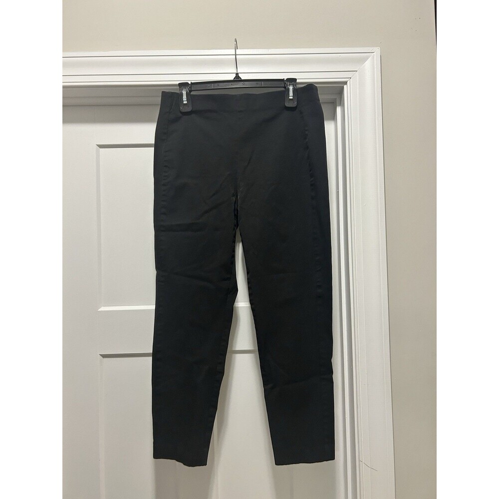 Madewell Pants Women’s Size 31 Black Skinny High Rise Flat Front Stretch Ankle